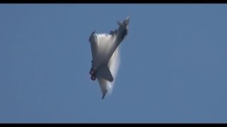 RAF Typhoon Display YEOVILTON AIR DAY 2017 [upl. by Trebron520]