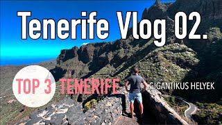 Tenerife Vlog 02 A Top 3 Gigantikus hely Tenerifén utazás tenerife [upl. by Nahtaoj26]