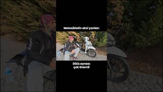 Dikiz aynası önemi honda motovlog motorcycle motosiklet [upl. by Atiekram357]