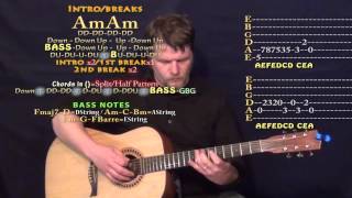 All Day Kanye West Guitar Lesson Chord Chart [upl. by Teerell]