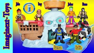 Marie Holbrook Cars Imaginext Toys Batman amp Robin vs Joker amp Bane Starring Jake amp Izzy [upl. by Filahk69]