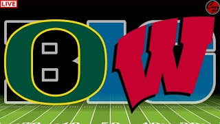 Oregon vs Wisconsin Week 12 Big Ten College Football Live Game Cast amp Audio [upl. by Yecram]