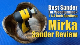 Mirka 1 25 inch Cordless Sander Honest Review [upl. by Romeo]