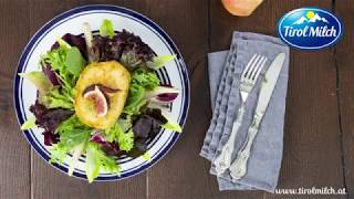 BergkäseLaibchen mit HerbstSalat [upl. by Ahsitak]