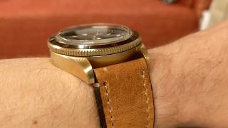 Ingersoll Scovill I05001 Bronze Cased Watch [upl. by Anoik]