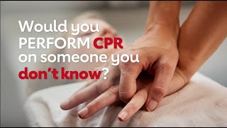 Are you prepared to perform HandsOnly CPR [upl. by Eeleak]