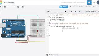 Usar fotoresistencia en arduino [upl. by Dickinson]