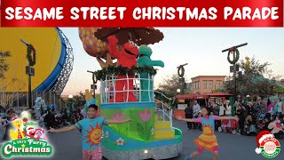 SESAME STREET CHRISTMAS PARADE  Sesame Place San Diego  Full show in 4K [upl. by Zetniuq]