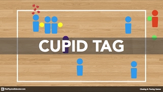 Cupid Tag  Physical Education Game Chasing amp Fleeing [upl. by Enilekaj]