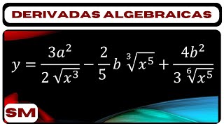 Derivadas Algebraicas Con Radicales  26 [upl. by Walling]