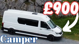 £900 Budget VW Campervan Full Build Start To Finish [upl. by Gertruda]