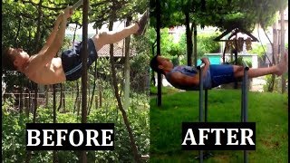 FRONT LEVER Transformation 2012  2017  MOTIVATIONAL VIDEO Petŭr Ĭordanov [upl. by Ahsinik21]