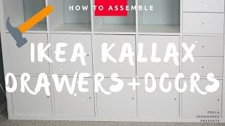 How to Assemble Kallax Drawers [upl. by Eleik974]