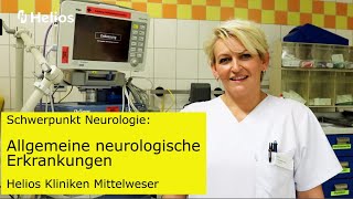 Schwerpunkt Neurologie Allgemeine neurologische Erkrankungen [upl. by Aurora917]