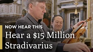 Hear a 15 Million Stradivarius  Now Hear This  Great Performances on PBS [upl. by Nolham13]