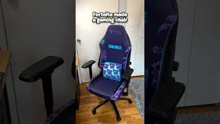 Fortnite made a gaming chair [upl. by Nelak163]