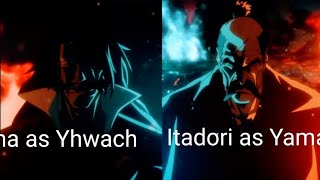 Jujutsu Kaisen React Itadori as Yamamoto Parte 2 Yamamoto Vs Yhwach [upl. by Zedekiah]