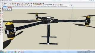 DroneworX Y6 hexacopter prototype design [upl. by Aneerhs]