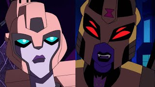 Transformers Animated Elita One And Blackarachnia Edit [upl. by Wylma]