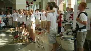 Million Dollar Band sings Alma Mater and plays Yea Alabama [upl. by Annaej]