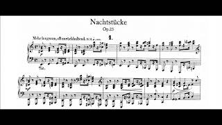 Schumann Nachtstucke Op23 Fabio Romano Audio  Sheet Music [upl. by Ecadnac]