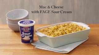 FAGE Sour Cream Mac and Cheese [upl. by Serg334]