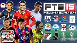 NOSTALGIA  First Touch Soccer 2015 Full Lisensi HD Kits amp Transfer 201415 FTS 15 Android Offline [upl. by Loraine]