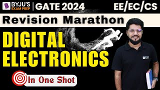 GATE 2024  Revision Marathon Class🏃‍♂️ Digital Electronics in One Shot  BYJUS GATE [upl. by Pell]