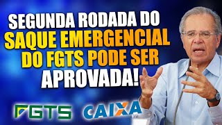 FGTS EMERGENCIAL  SEGUNDA RODADA DE SAQUEEMERGENCIAL DO FGTS PODE SER SIM APROVADA  CONFIRA AGORA [upl. by Faunie]