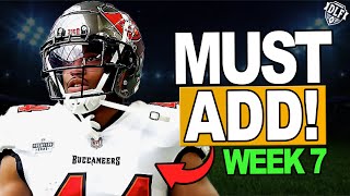 6 Must Add Players for Week 7  2024 Dynasty Fantasy Football Waiver Wire [upl. by Leahcym]