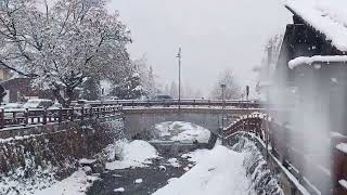 Lots of Snow in the Dolomites Town of Campitello di Fassa 2024 February  The Dolomites Mountain [upl. by Lebezej]