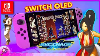 SNK vs Capcom SVC CHAOS Nintendo Switch OLED Gameplay [upl. by Hbahsur]