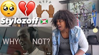 Stylozoff  Why Not  Lyrics Video Reaction Video  Chris Hoza [upl. by Kciredes]