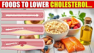 15 Foods to Lower Cholesterol and Lose Fat Fast  Reduce LDL Cholesterol  Learning Hub [upl. by Alliuqa]