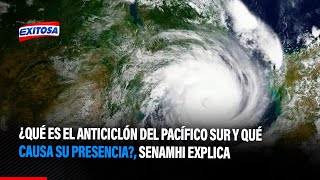 🔴🔵¿Qué es el Anticiclón del Pacífico Sur y qué causa su presencia Senamhi explica [upl. by Llereg]