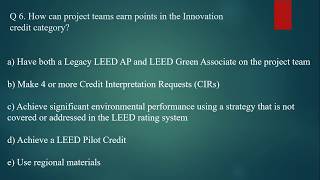 LEED Practice Exam 5 [upl. by Hennessy441]