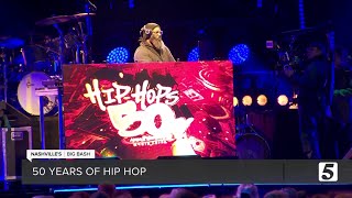 Nashville celebrates 50 years of Hip Hop on New Years Eve [upl. by Fabien609]