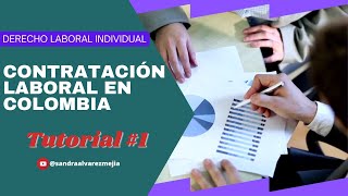 Tutorial 1 Clases de contratos laborales en Colombia [upl. by Asiole953]