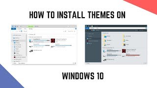 How to INSTALL THEMES on WINDOWS 10  Simplify 10 [upl. by Roxie]