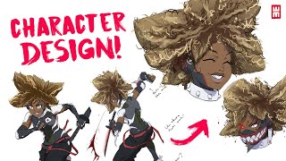 How to Character Design  Easy Tips and Tricks for Beginners [upl. by Christel]