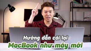 Hướng dẫn cài lại Factory Reset MacBook cực kỳ đơn giản [upl. by Lapointe]