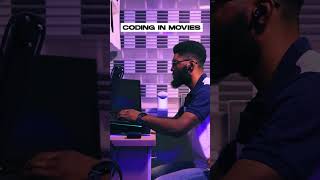 Coding in Movies vs Real Life shorts gaming asuslaptop tech [upl. by Odnanreh]