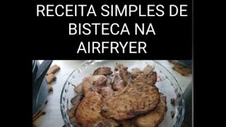 Receita de Bisteca de Porco na Air Fryer [upl. by Suired529]