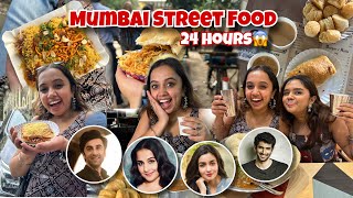 I tried celebrity favourite STREET food in Mumbai for 24 HOURS🤤😱 [upl. by Tatianas]