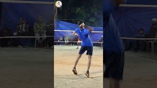 🏅OUTDOOR BADMINTON ONE BADMINTON RALLY badmintonmatch badminton trickshots shortvideo shorts [upl. by Fredelia]