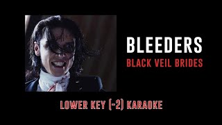 Bleeders Key 2  Black Veil Brides  Karaoke Instrumental with Lyrics [upl. by Notelrac]