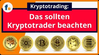 KryptoTrading für Anfänger Mit diesen 7 Regeln erfolgreich Kryptowährungen handeln  finanzennet [upl. by Refynnej548]