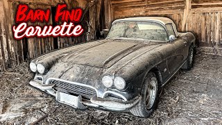 First Wash in 30 Years BARN FIND Corvette With 11k Original Miles  Satisfying Restoration [upl. by Lutim]