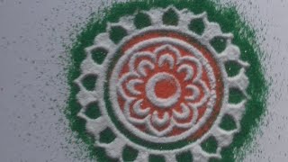 Different Types of Stencils Rangoli Designs  Navratri Special Small Rangoli [upl. by Ennairrek]