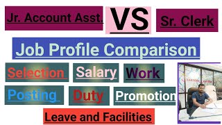 Comparison of Junior Account Asst VS Senior Clerk Cum Typist। NTPC Posts Details। [upl. by Ahsined]